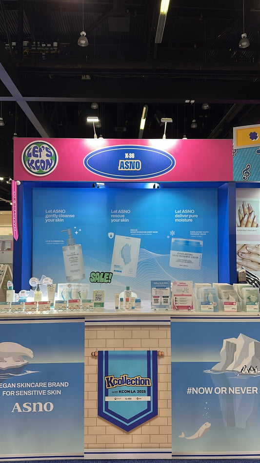 クリーンビューティースキンケアブランド「ASNO」が KCON LAに出店いたしました🐧🇺🇸✨