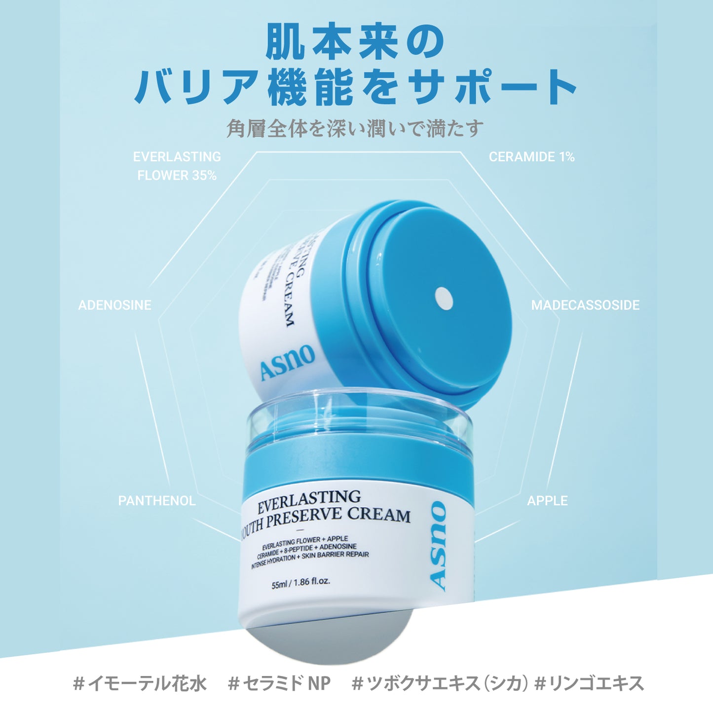 エバーラスティング ユースプリザーブクリーム 55ml